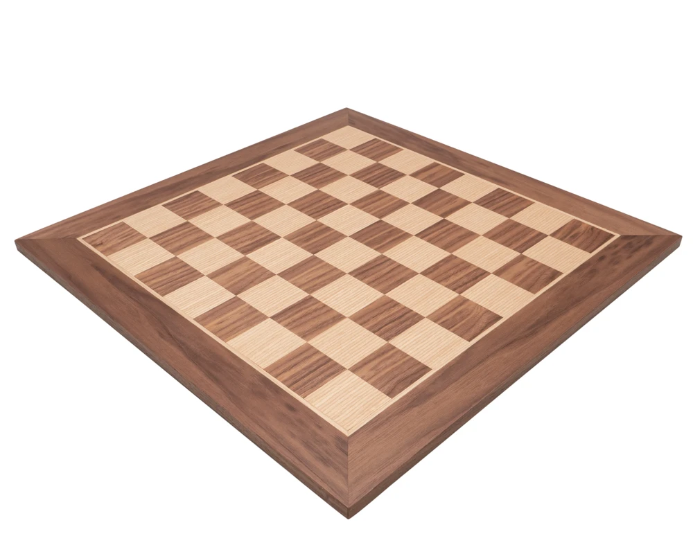 Manopoulos Walnut Chess Board 20 Inch (50 Cm) 1 Manopoulos Walnut Chess Board 20 Inch (50 Cm)