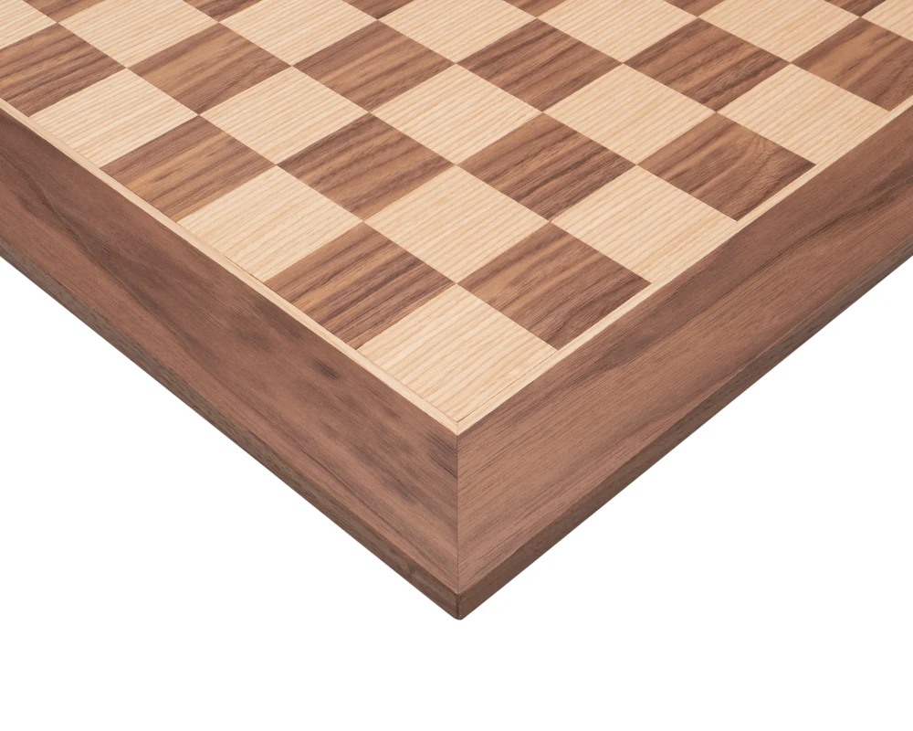Manopoulos Walnut Chess Board 20 Inch (50 Cm) 3 Manopoulos Walnut Chess Board 20 Inch (50 Cm) - Image 3