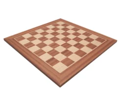 Manopoulos Mahogany Chess Board 20 Inch (50 Cm)