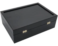 Dark Wood Chess Piece Storage Case - Standard 9 Dark Wood Chess Piece Storage Case - Standard -Board Games - Chess And Cards Shop WK2 05